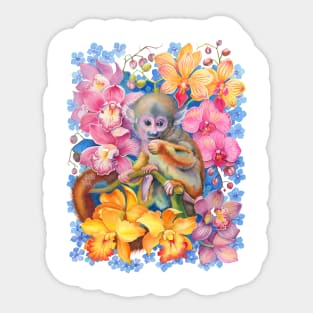 Year of the Monkey Sticker